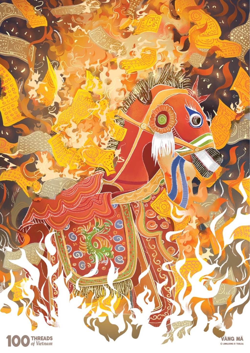 Lễ Hóa Vàng Mùng 4: Lời Tạm Biệt Bịn Rịn & Làn Khói Chở Những Cầu&nbsp;Mong